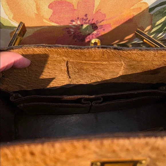 Vintage Pedro Mayorga Ostrich Satchel (like Hermes Kelly Bag or Sac à Dépêches) - Picture 17 of 17